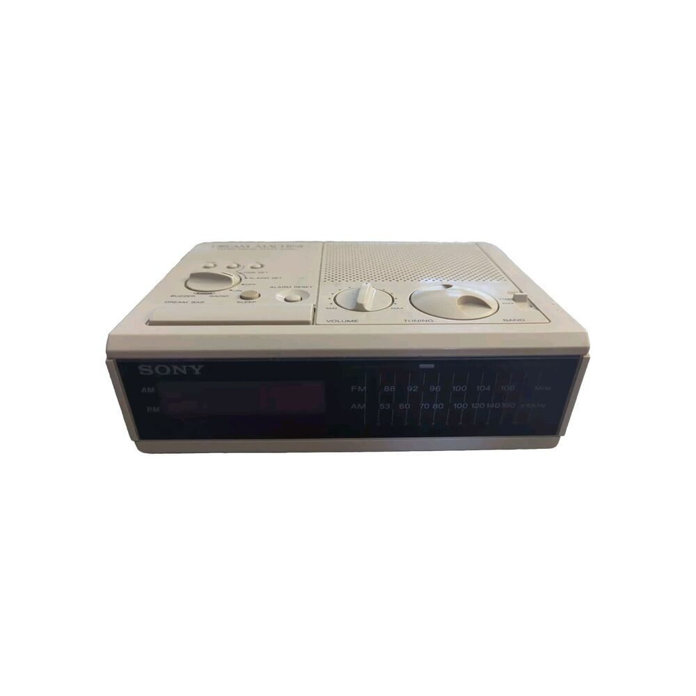 Sony Dream Machine Alarm Clock Radio AM/FM Digital ICF-C2W